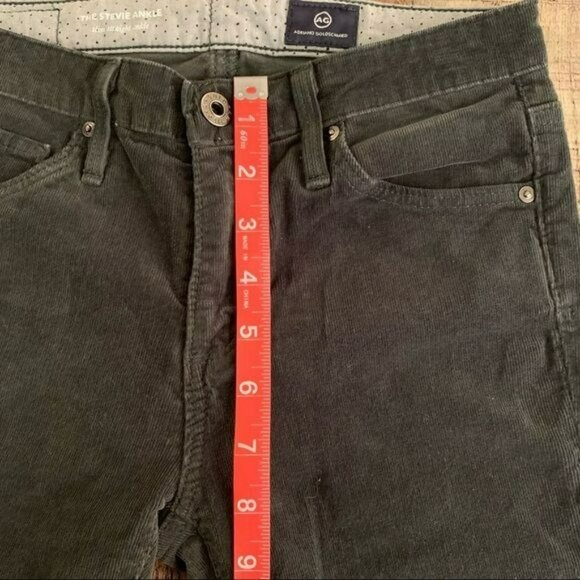 Adriano Goldschmied AG the Stevie ankle slim straight ankle corduroy pants -24R - Picture 4 of 9